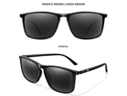 (estilo 6) Gafas De Sol Polarizadas Cuadradas Retro De Lujo, Protección Solar Uv400, Unisex
