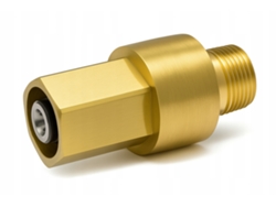 Adaptador Easylock GW M22x1.5 GZ – Conector de latón | Resistente a la corrosión | Para hidrolimpiadoras de alta presión