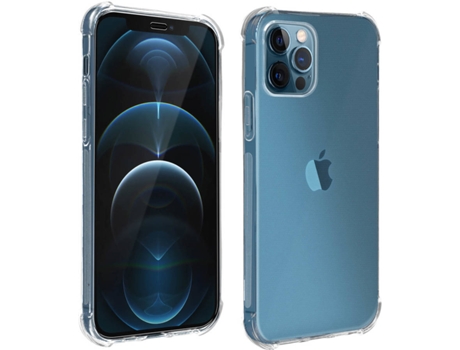 Carcasa + Protector iPhone 12 Pro Max AVIZAR Transparente