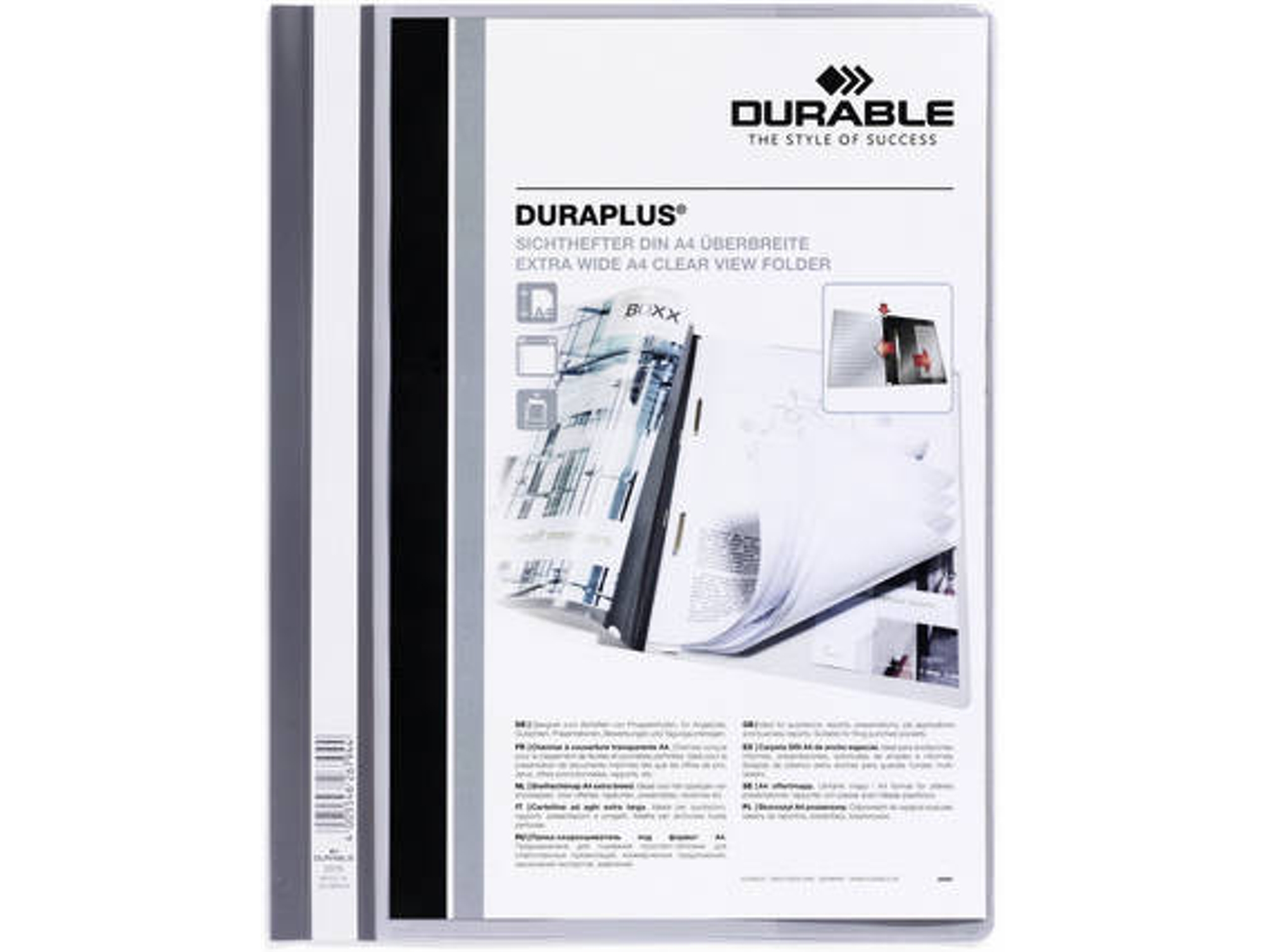Carpeta DURABLE DURAPLUS Verde (A4 - PVC)