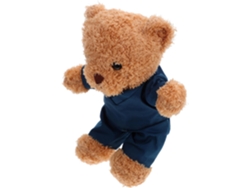 Osito de peluche enfermera de 20 cm, pequeño y suave, de tela de algodón PP. Figura adorable.