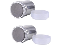 2 Piezas De Salero De Harina Y Azúcar, 7 Oz De Acero Inoxidable Para Cocina Craft