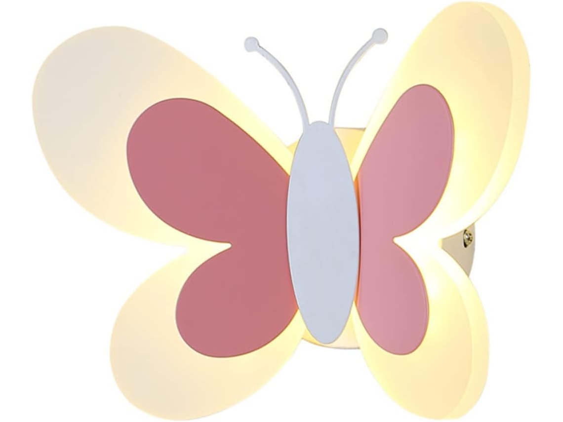 Arte De Pared Acrílico Decorativo, Patrón, Certificado Ce, Luz Cálida, Rosa Y Blanco, Para