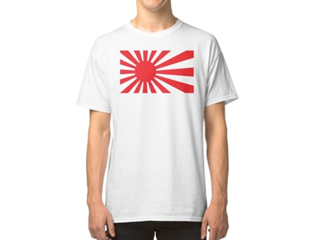 Camiseta ROCKINSTONE Jdm Japan Rising Sun Flag Algodón para Hombre (S)