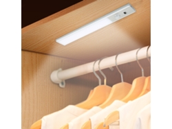 Lámpara Para Armario De 46 Led Con Sensor De Movimiento Pir, Modo De Onda Manual Y Base Magnética.
