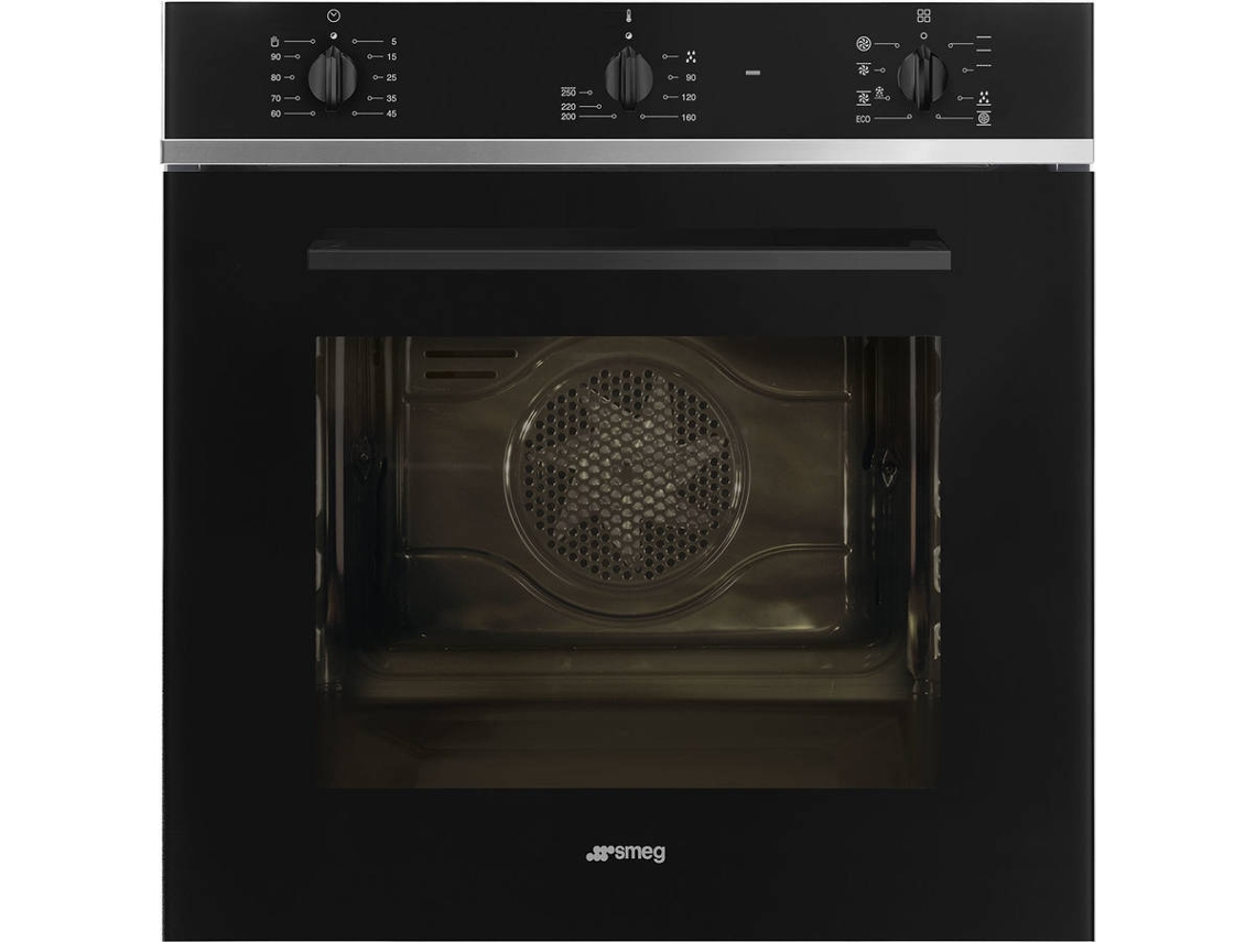 Horno SMEG Selezione SF64M3TB (70 L - 59.7 cm - Hidrolítico - Negro)