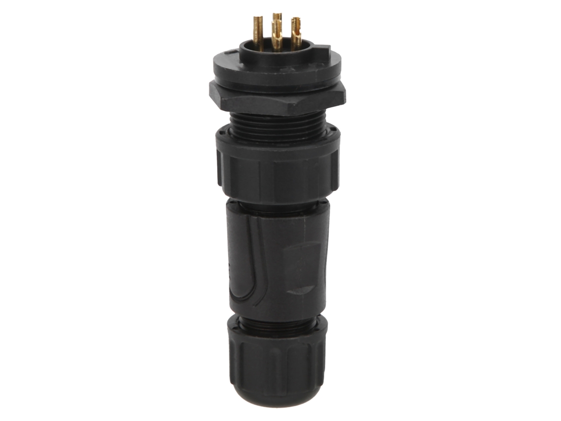 Yncm2026-conector De Cable Impermeable De 4 Pines Con Bloqueo De Hilo Accesorios Eléctricos 10a