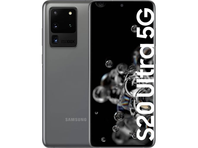 Smartphone SAMSUNG Galaxy S20 Ultra 5G (6.9'' - 12 GB - 128 GB - Gris)