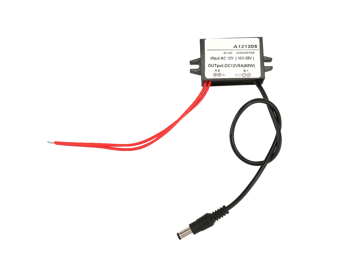 2026velora-módulo De Fuente De Alimentación Convertidor Ac 10-28v A Dc 12v Buck Step Down Salida Dc (5a)