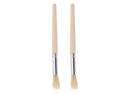 2 Cepillos De Madera Para Limpiar Máquinas De Café Y Molinillos. Herramienta De Limpieza Para La Cocina Y El Hogar.