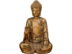 Pieza Decorativa ZEN'LIGHT Bodhi (Gris - 9x6x14 cm - Resina)
