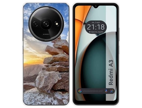 Funda para Xiaomi Redmi A3 TUMUNDOSMARTPHONE Silicona Multicolor