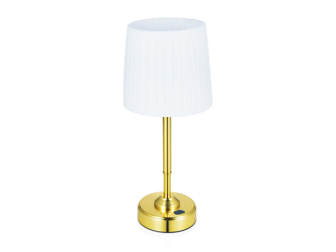 Rebe-lámpara De Mesa Led Recargable Portátil Con Tela, 5000mah, 3 Temperaturas De Color, Regulable, Ideal Para Lectura, Estudio Y Camping