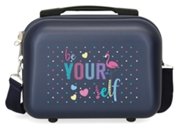 Neceser ROLL ROAD Be yourself Azul (29 x 21 x 15 cm)
