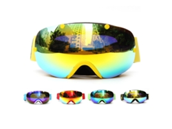2026-gafas De Esquí Invierno Uv400 Antideslumbrantes Antiniebla Lentes Desmontables Unisex Deportes De Nieve