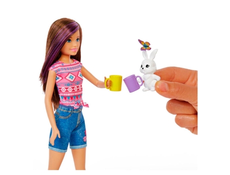 Barbie Skipper Muñeca Niñera Camping