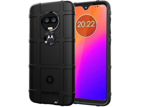 Carcasa Motorola Moto G7 / G7 Plus TUMUNDOSMARTPHONE Rugged Shield Negro