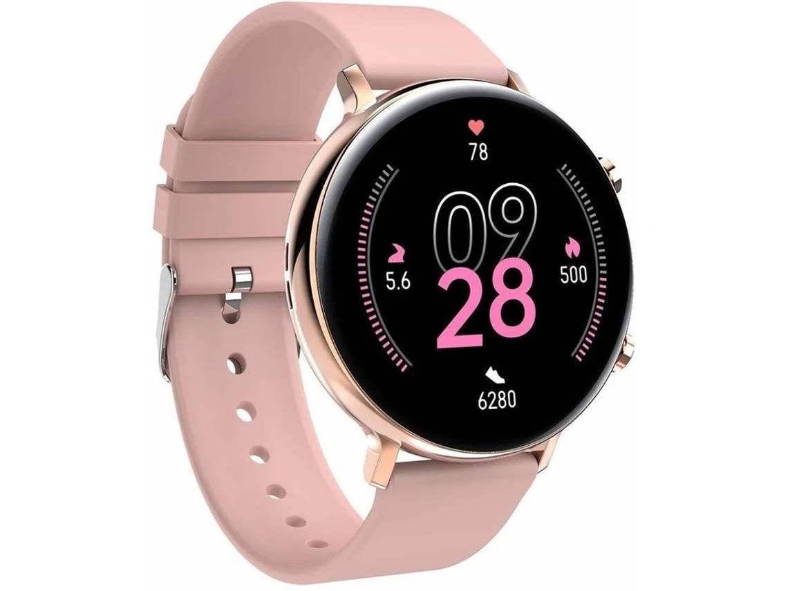 Reloj inteligente con monitor de actividad física IP68 y pantalla táctil IPS, compatible con Android e iOS Yizhood (rosa)