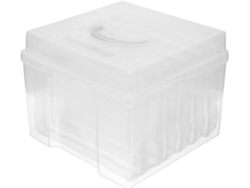 Caja De Almacenamiento De Fotos Con Asa, Estuche Para Componentes Electrónicos Y