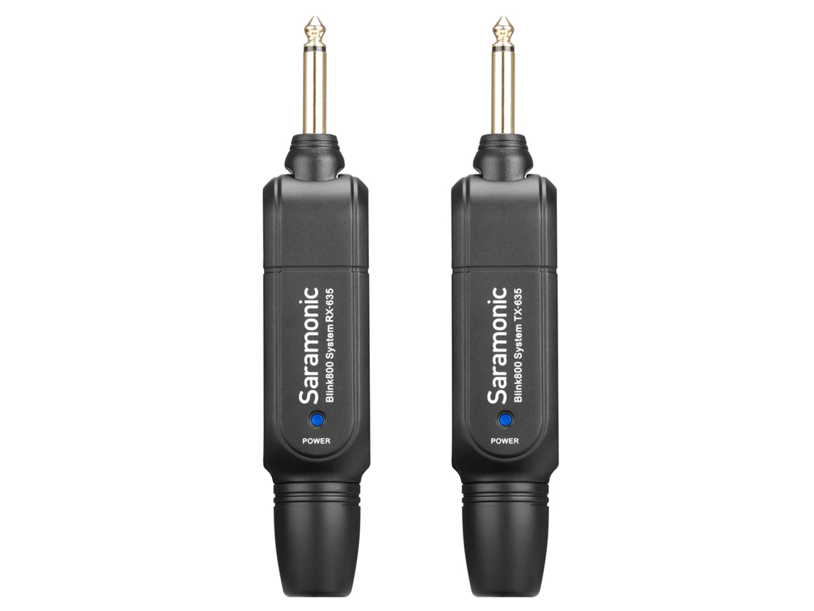 Sistema inalámbrico portátil Blink800 B3 para instrumentos y sonido. Saramonic