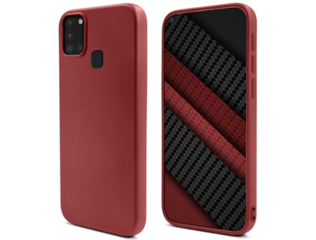 Estilo de Vida Temperamental. Diseñada para Funda Samsung A21S Rosa Vintage - Funda de Silicona Líquida con Acabado Mate y Forro de Microfibra MOOZY
