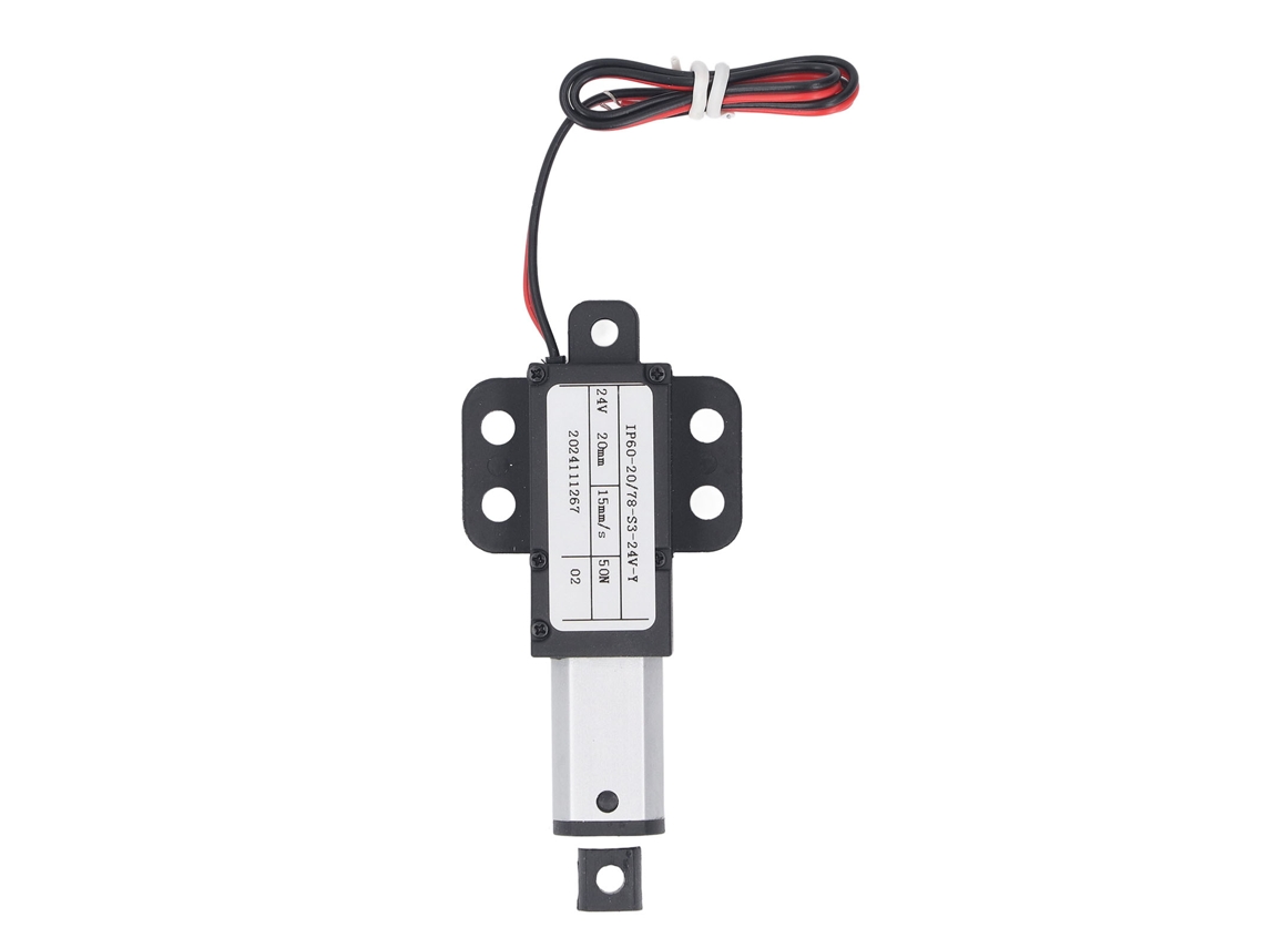 2026velora-actuador Lineal Eléctrico Mini 20mm 50n Dc24v 15mm/s Para Sofá Robot Tv Mesa Armario Ventana