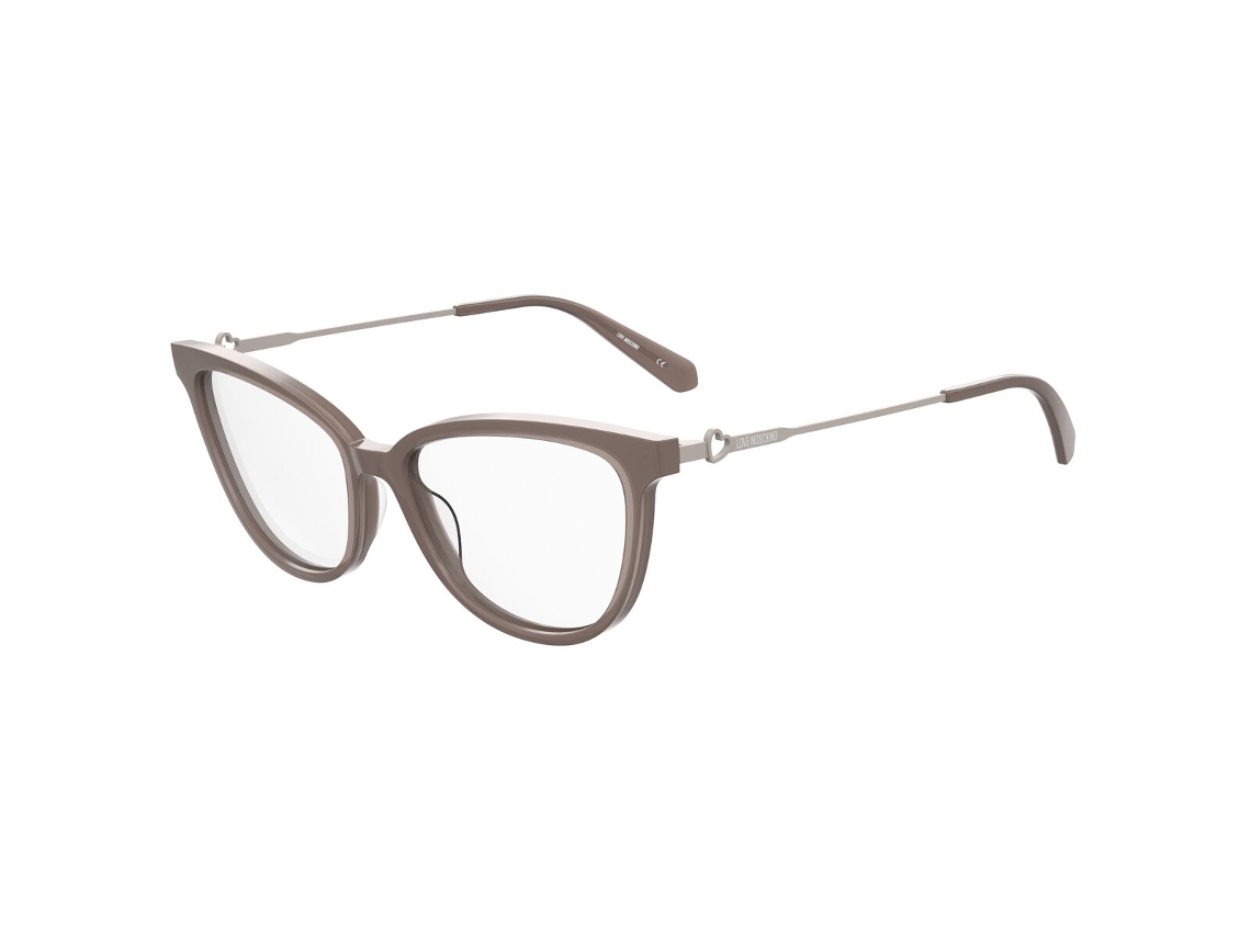 Montura De Gafas Mujer Love Moschino Mol600-09qf316 (marrón - Acetato - Ø 53 Mm)