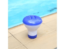 Dispensador Flotante De Cloro Con Termómetro Para Piscinas, Spas, Bañeras, Estanques Y Peces.