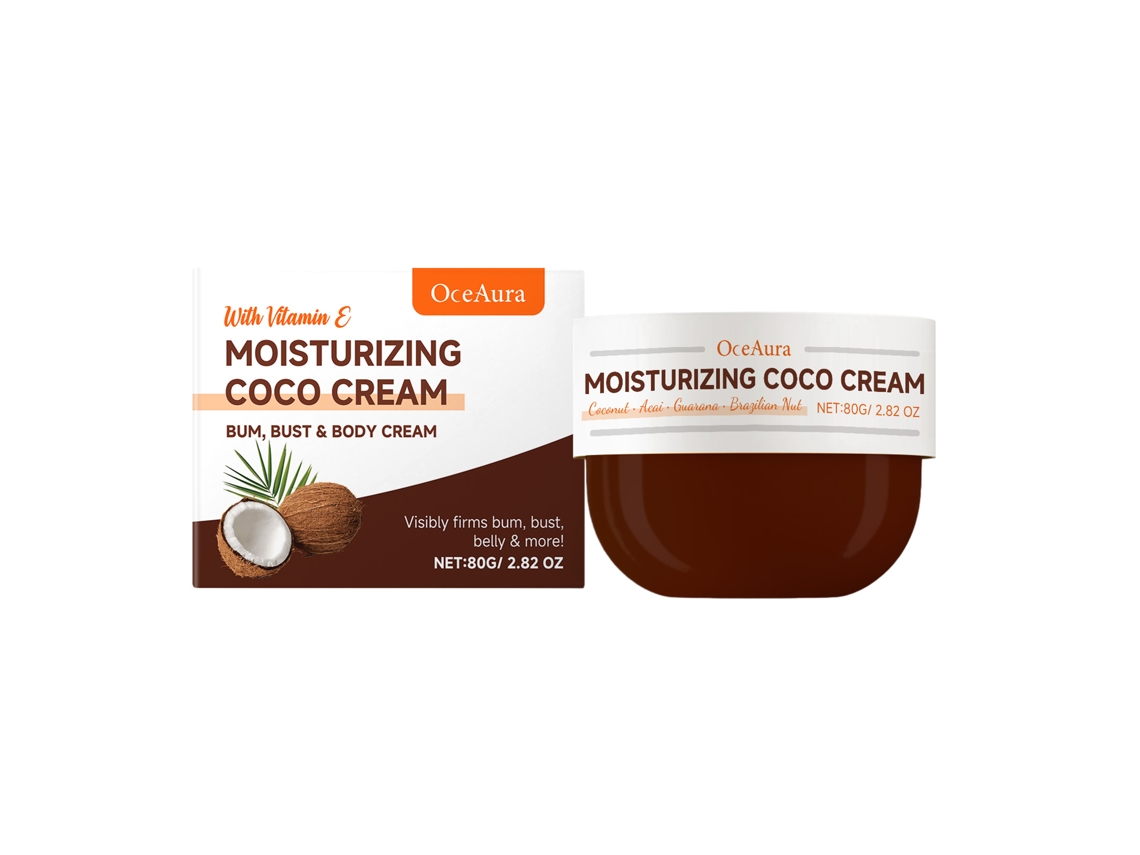 Crema hidratante corporal con aceite de coco Worten