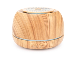 Humidificador Y Difusor De Aceites Esenciales Recargable Por Usb - Marrón, 300 Ml, Portátil, Compacto, Ideal Para El Hogar Y Los Viajes, Sil