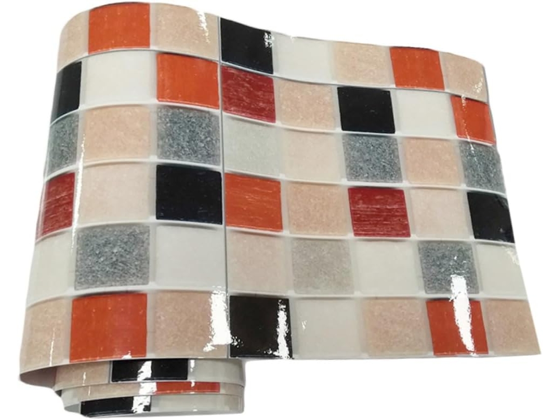 Adhesivo Decorativo De Pared De Pvc Con Mosaico Para Cocina O Sala De Estar.