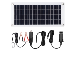 Panel solar portátil (carga celular, batería)
