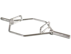 Barra SOFTEE Olympic Curl Bar (Plateado - 4 kg)