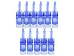 Cartuchos de microagujas de repuesto compatibles con A6 de 12 pines