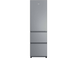 Frigorífico Combi HAIER HTR3518ENMX (No Frost - 185 cm - 303 L - Inox)