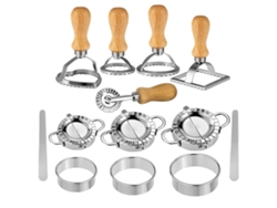 Juego De Herramientas Para Hacer Raviolis, Albóndigas De Pasta, 13 Piezas, Juego De Prensa
