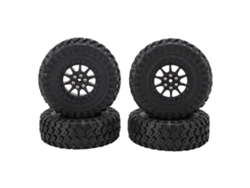 Neumáticos De Goma Resistentes Para Coches Rc, Neumáticos Para Camiones De Control Remoto Mn82, Color Negro.
