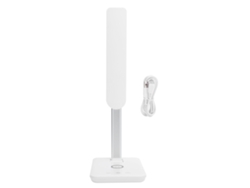 Lámpara De Escritorio Con Cargador Inalámbrico (lámpara De Escritorio Led De Carga Inalámbrica Rápida De 10w Para Cuidado De Los Ojos)