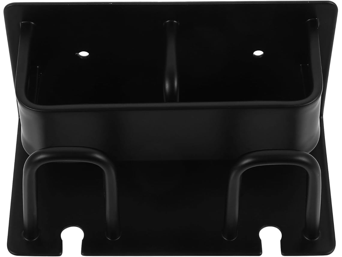 Suporte Para Escova De Dentes Em Alumínio Preto, Sem Necessidade De Furar, Com Design Elegante E Funcional Para