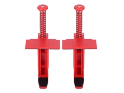 2 Piezas De Herramienta De Nivelación De Líneas De Ladrillo, Accesorio De Ingeniería De Mampostería Rojo
