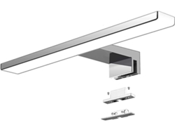 Rebe-lámpara Espejo Baño Led 30cm 5w 820lm 230v Blanco Frío 6000k Ip44 Clase Ii Instalación Clamp/pared/gabinete