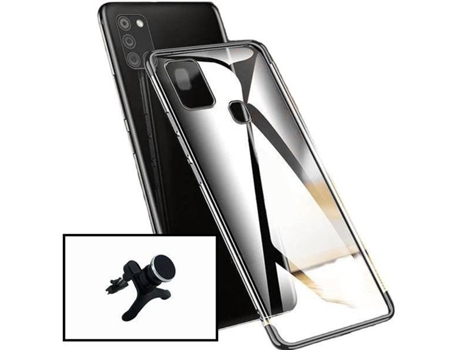 Kit Soporte y Funda Samsung Galaxy A21s PHONECARE Negro