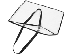Bolsa organizadora transparente GOKOCO con cremallera y asa para carteles.