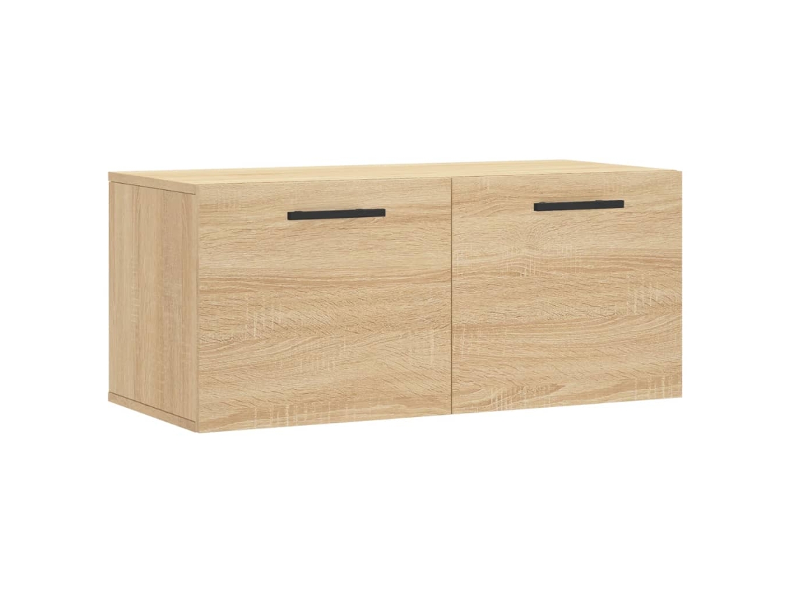 Maison Exclusive - Armario De Pared Madera Ingeniería Roble Sonoma 80x36,5x35 Cm