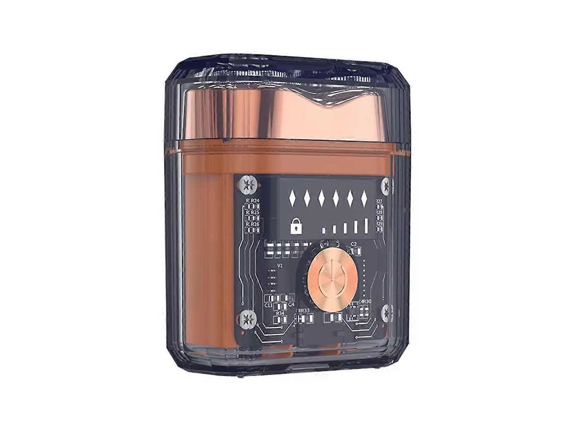 Nueva afeitadora eléctrica portátil mini transparente de dos vías Rosewell