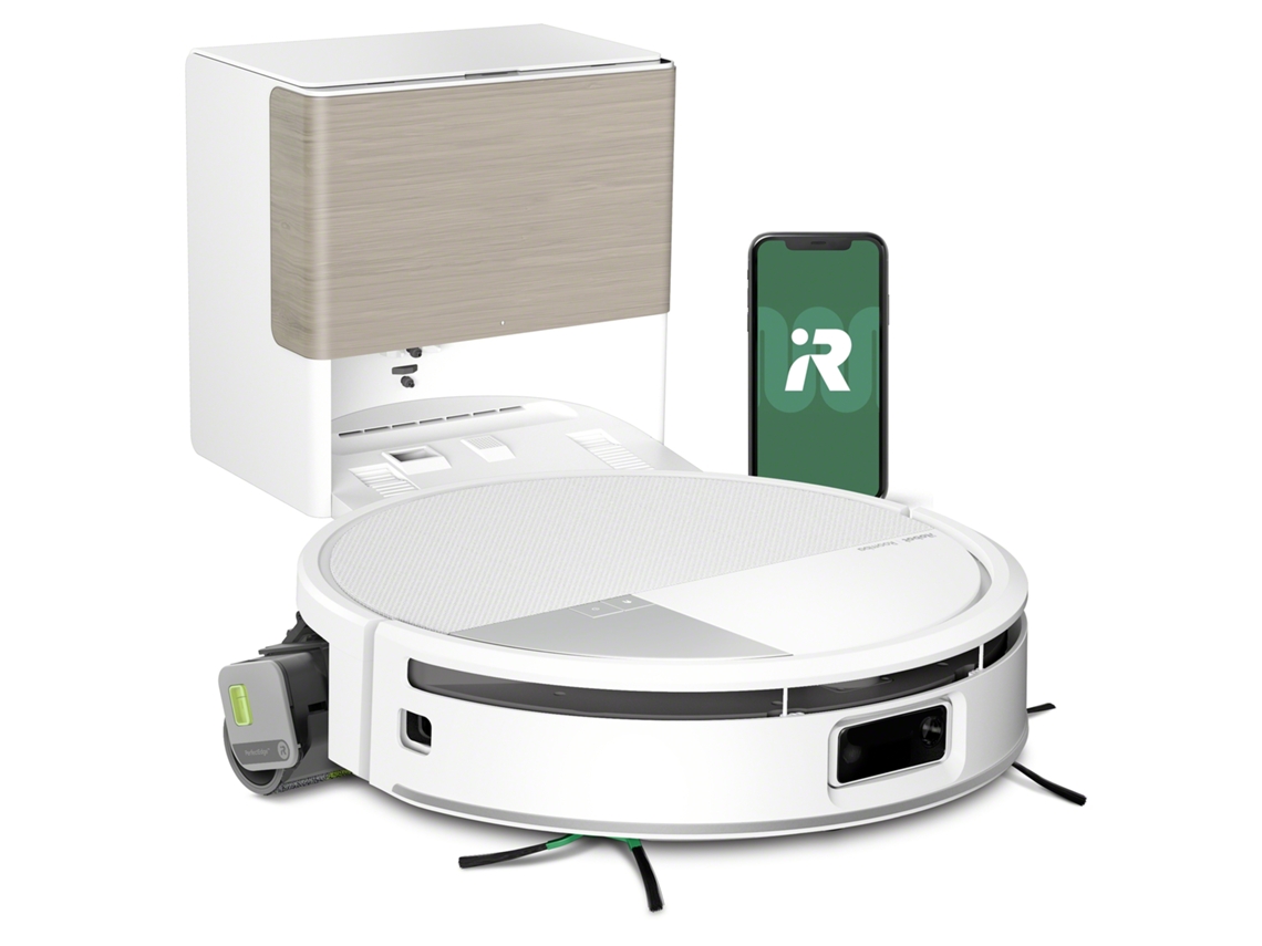 Aspirador Robot IROBOT Roomba Max 705 Combo + Base Autowash (Autonomía 180 min - 2500 ml - Blanco)