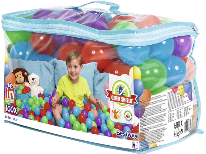 Bolsa de 100 Bolas BESTWAY Coloridas