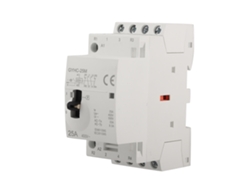 Contacto Ac 4p 25a 220v 50hz Para Din Rail Hogar Con Interruptor De Control Manual