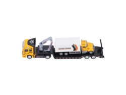 Ats-juguete De Camión De Basura 1:50 Resistente A Golpes Modelo De Metal Aleación Transportador Para Niños Y Niñas
