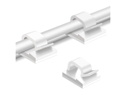50 Clips Para Cables, Organizador Adhesivo Para Cables, Soporte Para Cables, Gestión De Cables Y Alambres Duradera Y Resistente.